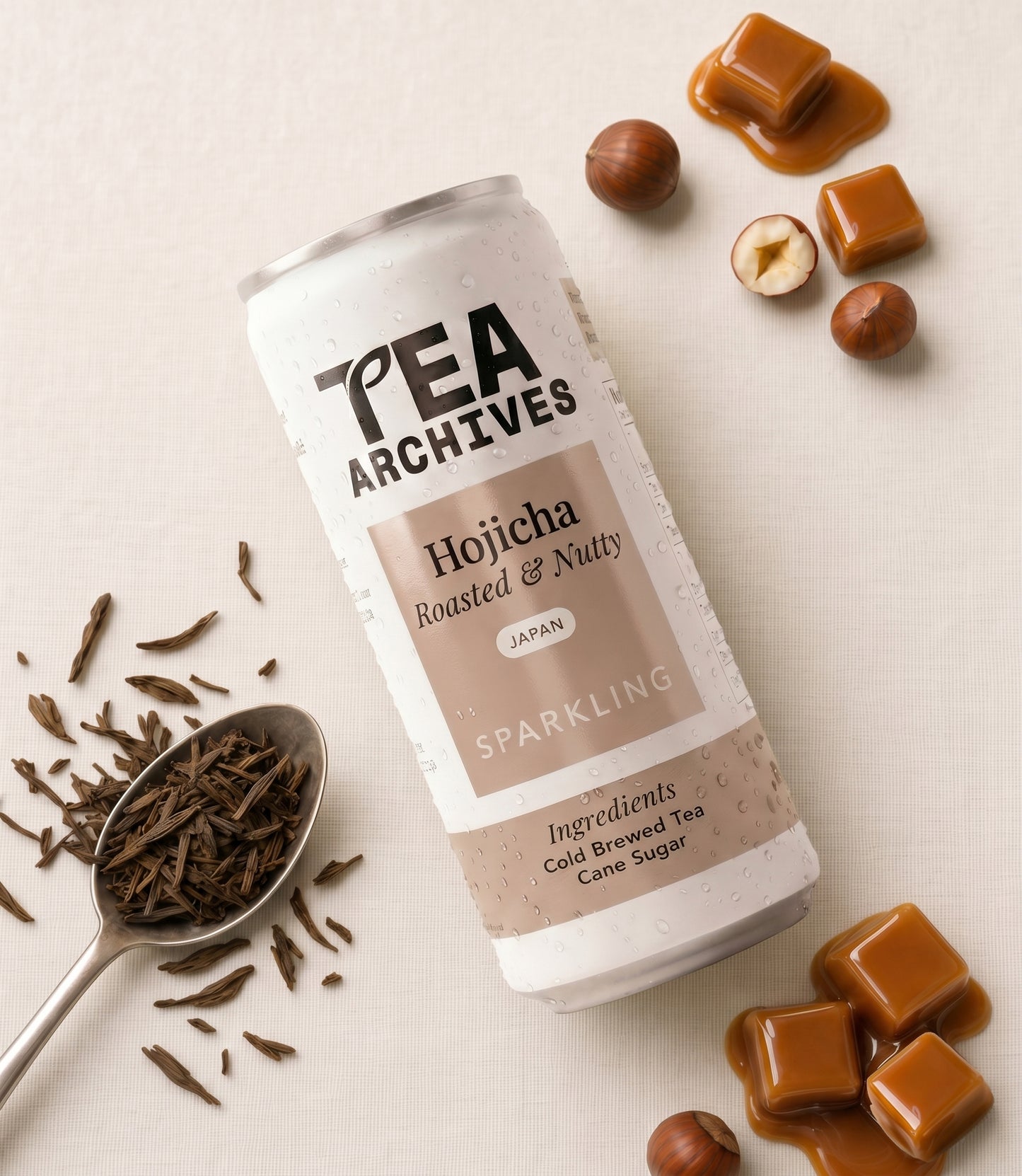 Sparkling Hojicha (12 x 250 ml cans)
